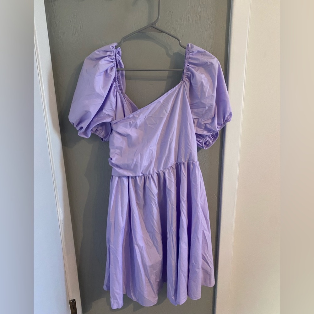 SHEIN purple dress